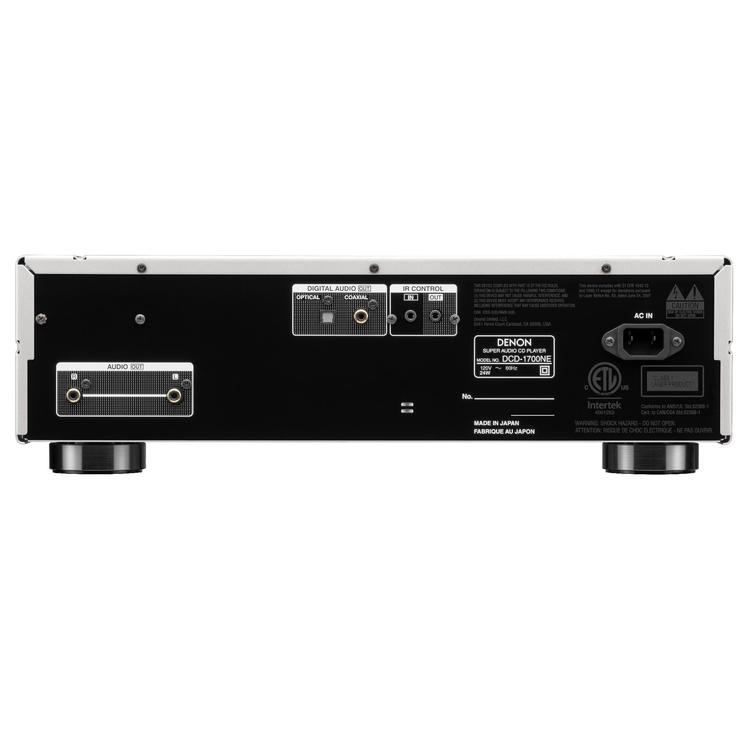 Denon DCD-1700NE | Lecteur CD/SACD - Avec Advanced AL32 Processing Plus - Mécanisme SVH - Argent-SONXPLUS La Sarre