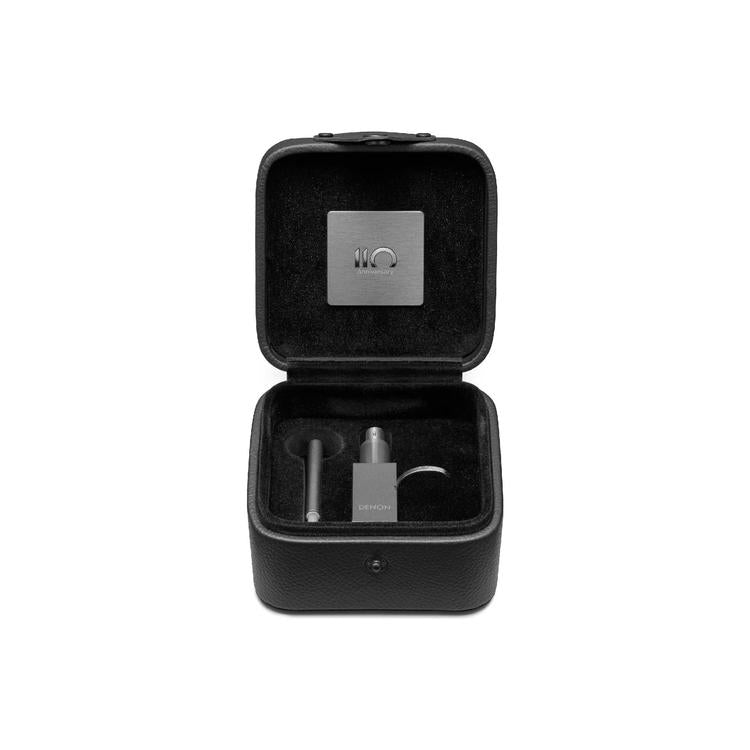 Denon DL-A110 | Cartouche à bobine mobile - Édition 110e Anniversaire - Tête en graphite argenté - Noir-SONXPLUS La Sarre
