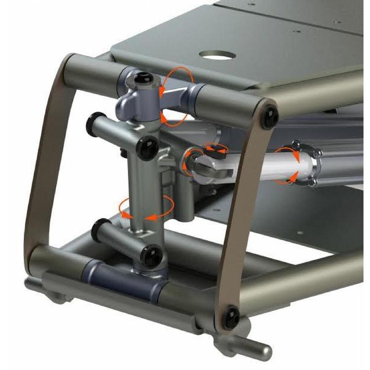 MantelMount MM860 | Support mural pour téléviseur 50”-100” - Rabattable et pivotant motorisé - Série Pro-La Sarre