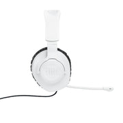 JBL Quantum 100P | Casque de jeu filaire circum-auriculaire - Pour Console Playstation - Blanc/Bleu-SONXPLUS La Sarre
