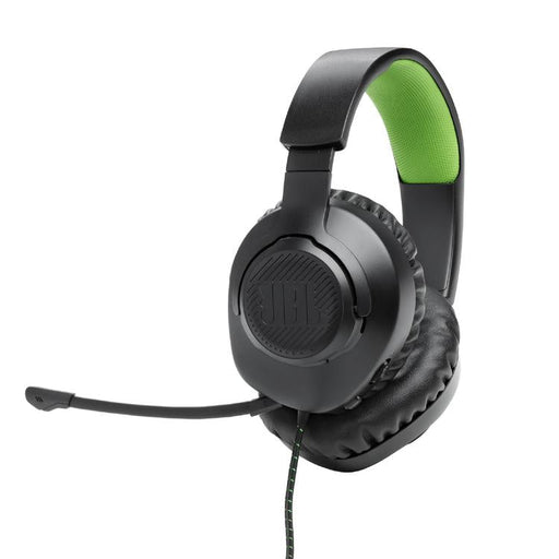 JBL Quantum 100X | Casque de jeu filaire circum-auriculaire - Pour Console X-box - Noir/Vert-SONXPLUS La Sarre