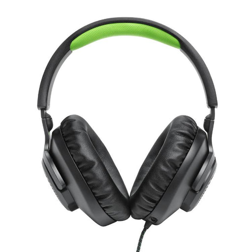 JBL Quantum 100X | Casque de jeu filaire circum-auriculaire - Pour Console X-box - Noir/Vert-SONXPLUS La Sarre