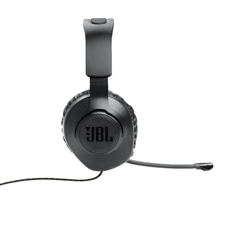 JBL Quantum 100X | Casque de jeu filaire circum-auriculaire - Pour Console X-box - Noir/Vert-SONXPLUS La Sarre