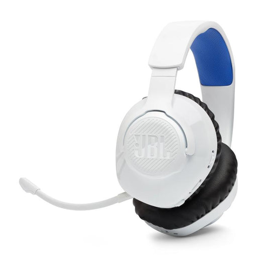 JBL Quantum 360P | Casque de jeu circum-auriculaire - Sans Fil - Pour Console Playstation - Blanc/Bleu-SONXPLUS La Sarre