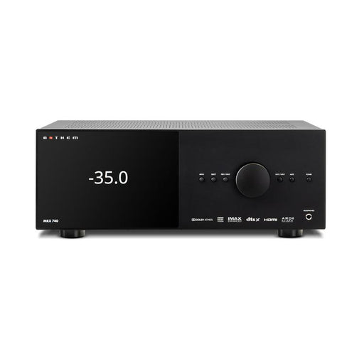 Anthem MRX 740 8K | Récepteur cinéma maison - Préamplificateur 11.2 canaux et Amplificateur 7 canaux - 140 W - Noir-SONXPLUS La Sarre