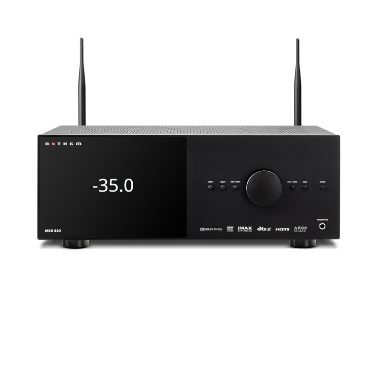 Anthem MRX 540 8K | Récepteur cinéma maison - Préamplificateur 7.2 canaux et Amplificateur 5 canaux - 100 W - Noir-SONXPLUS La Sarre