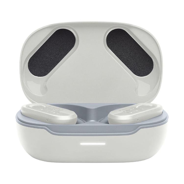 JBL Endurance Peak III | Écouteurs Sport intra-auriculaires - 100% Sans fil - Étanche - Conception Powerhook - Blanc-SONXPLUS La Sarre
