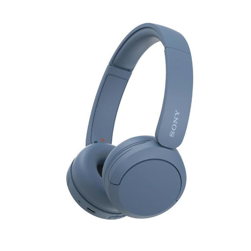 Sony WH-CH520 | Écouteurs supra-auriculaires - Sans fil - Bluetooth - Jusqu'à 50 heures d'autonomie - Bleu-SONXPLUS La Sarre