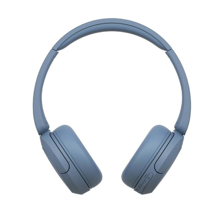 Sony WH-CH520 | Écouteurs supra-auriculaires - Sans fil - Bluetooth - Jusqu'à 50 heures d'autonomie - Bleu-SONXPLUS La Sarre