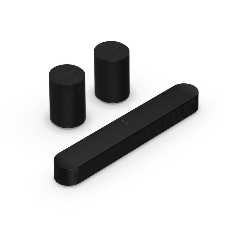 Sonos | Ensemble de son ambiophonique avec Beam - 2 Era 100 + Beam - Noir-SONXPLUS La Sarre