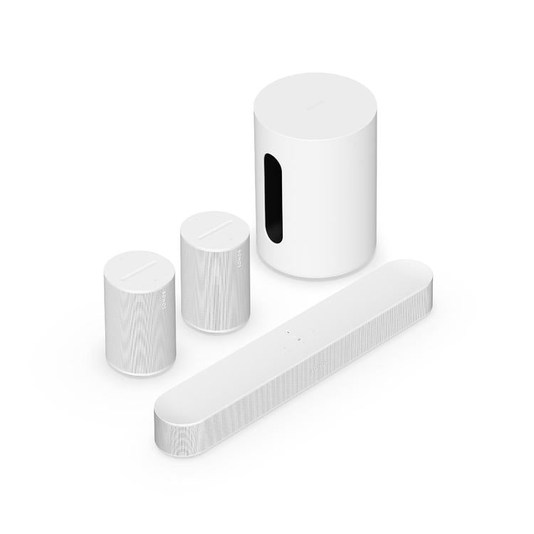 Sonos | Ensemble immersif avec Beam - Sub Mini - Era 100 - Blanc-SONXPLUS La Sarre