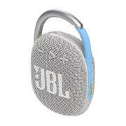 JBL Clip 4 Eco | Haut-parleur - Ultra-portable - Étanche - Bluetooth - Mousqueton intégré - Blanc-SONXPLUS La Sarre