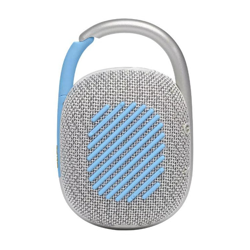 JBL Clip 4 Eco | Haut-parleur - Ultra-portable - Étanche - Bluetooth - Mousqueton intégré - Blanc-SONXPLUS La Sarre
