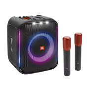 JBL PartyBox Encore | Haut-parleur de fête portatif - Sans fil - Bluetooth - 100 W - 2 Microphones inclus - Noir-SONXPLUS La Sarre