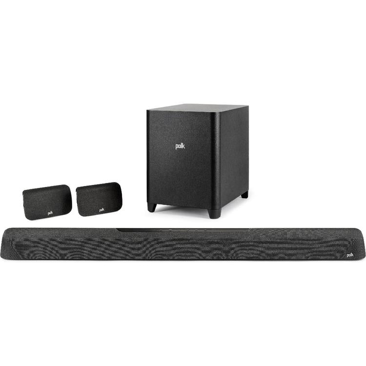 Polk MagniFi MAX AX SR | Système Cinéma maison 7.1.2 - Barre de son - Caisson de graves 10" sans fil - Dolby Atmos - Noir-SONXPLUS La Sarre