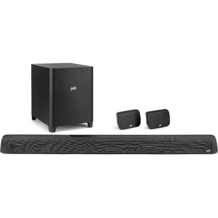 Polk MagniFi MAX AX SR | Système Cinéma maison 7.1.2 - Barre de son - Caisson de graves 10" sans fil - Dolby Atmos - Noir-SONXPLUS La Sarre