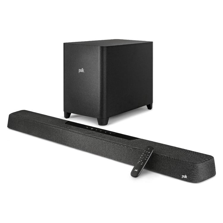 Polk MagniFi MAX AX SR | Système Cinéma maison 7.1.2 - Barre de son - Caisson de graves 10" sans fil - Dolby Atmos - Noir-SONXPLUS La Sarre