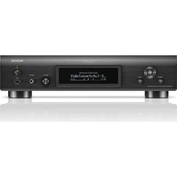 Denon DNP-2000NE | Lecteur réseau Haute Résolution - HEOS intégré - Wi-fi - Noir-SONXPLUS La Sarre