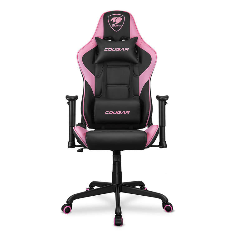 Cougar Armor Elite 300116 | Chaise de jeu - Ergonomique et réglable - Cuir PVC - Noir/Eva-SONXPLUS La Sarre