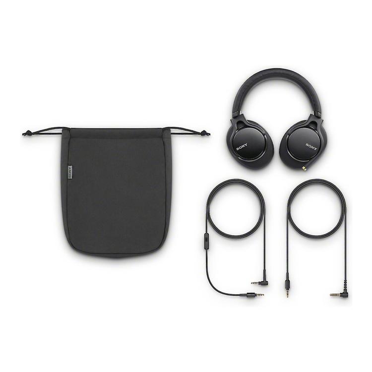 Sony MDR-1AM2 | Casque avec micro - Pleine taille - Filaire - Jack 3,5 mm - Noir-SONXPLUS La Sarre