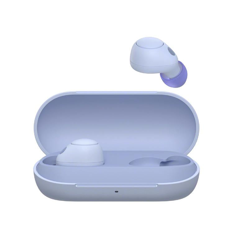 Sony WFC700N | Ecouteurs sans fil - Microphone - Intra-Auriculaires - Bluetooth - Reduction active du bruit - Violet-SONXPLUS La Sarre