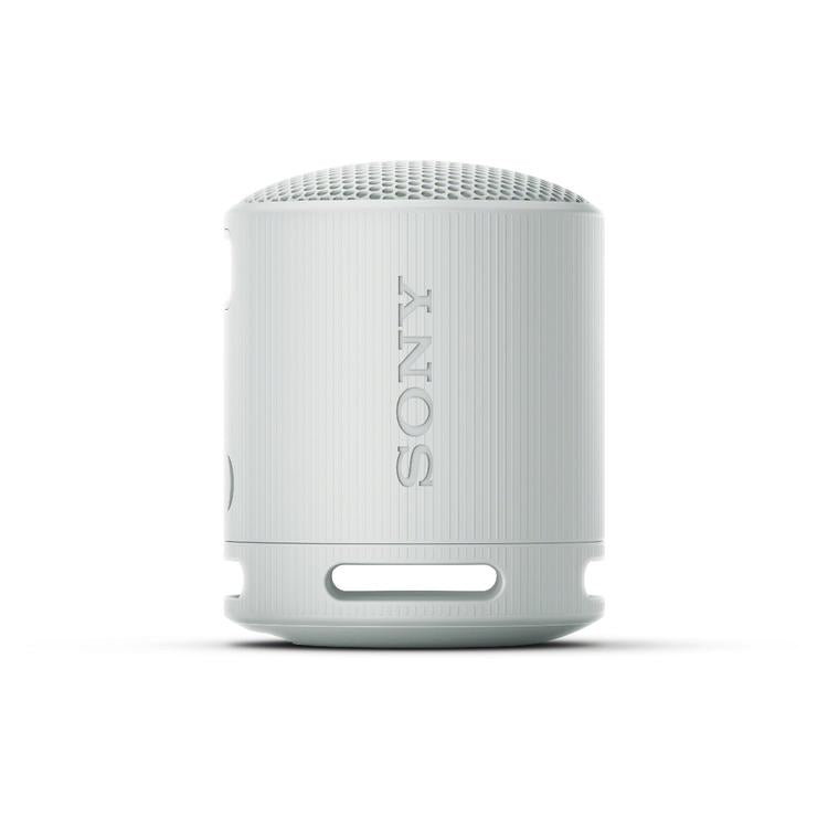 Sony SRS-XB100 | Haut-parleur portatif - Sans fil - Bluetooth - IP67 - Gris clair-SONXPLUS La Sarre