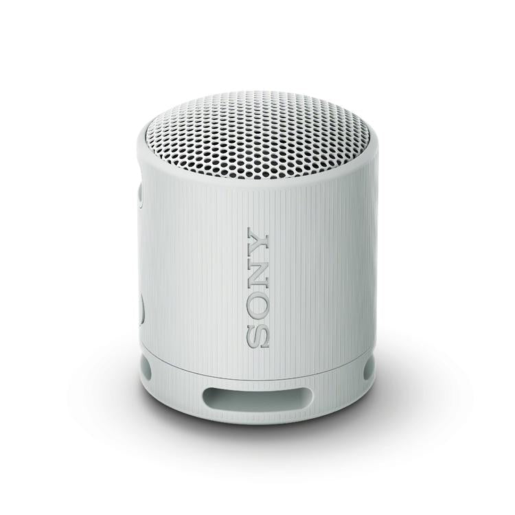 Sony SRS-XB100 | Haut-parleur portatif - Sans fil - Bluetooth - IP67 - Gris clair-SONXPLUS La Sarre