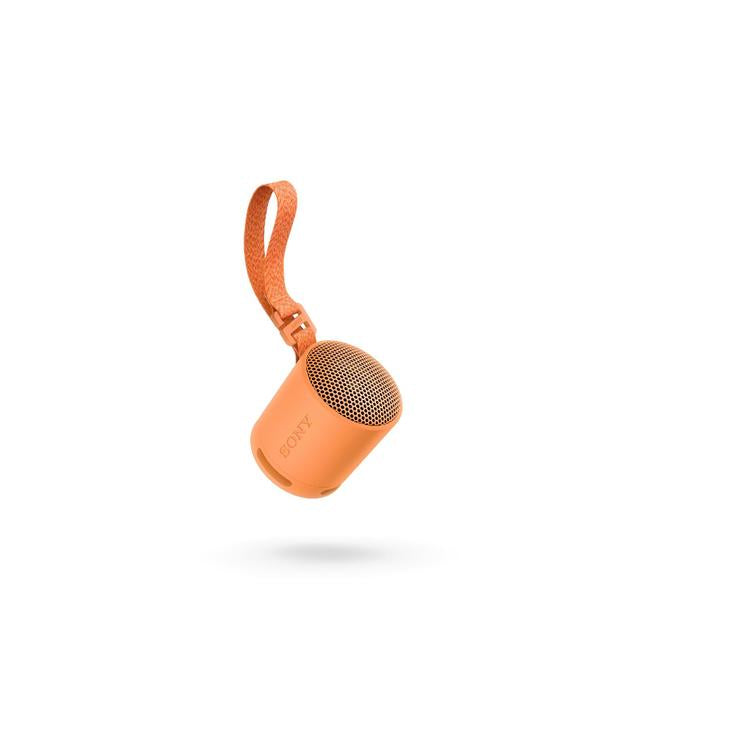 Sony SRS-XB100 | Haut-parleur portatif - Sans fil - Bluetooth - IP67 - Orange-SONXPLUS La Sarre
