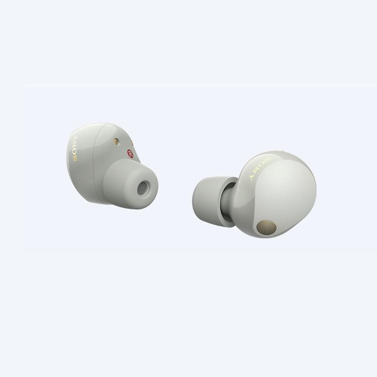 Sony WF-1000XM5 | Écouteurs intra-auriculaires - Sans fil - Sport - Suppression du bruit - Argent-SONXPLUS La Sarre