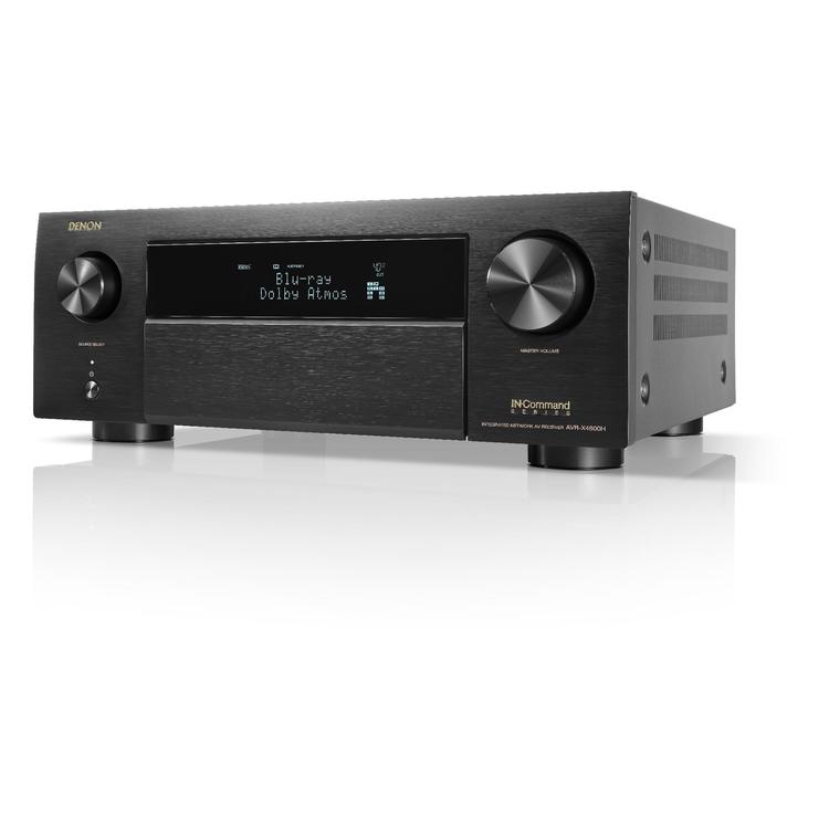 Denon AVRX4800H & HOME250 | Récepteur AV 9.4 canaux et haut-parleur sans-fil - 8K - Auro 3D - Cinéma maison - HEOS - Noir-SONXPLUS La Sarre