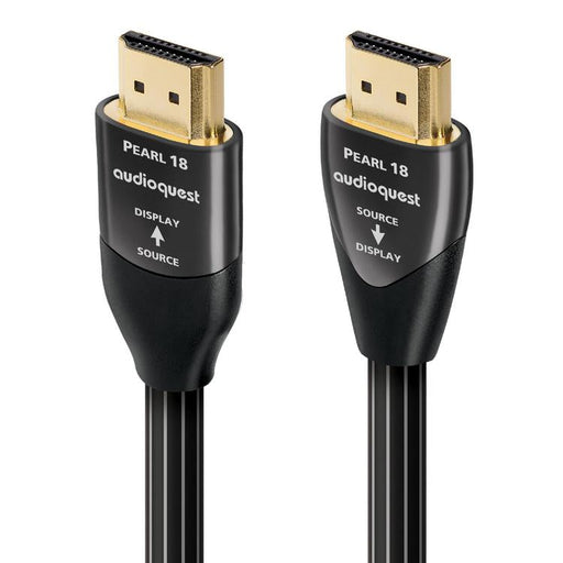 Audioquest Pearl | Câble HDMI actif - Transfert jusqu'à 8K Ultra HD - HDR - eARC - 18 Gbps - 10 Mètres-Sonxplus La Sarre