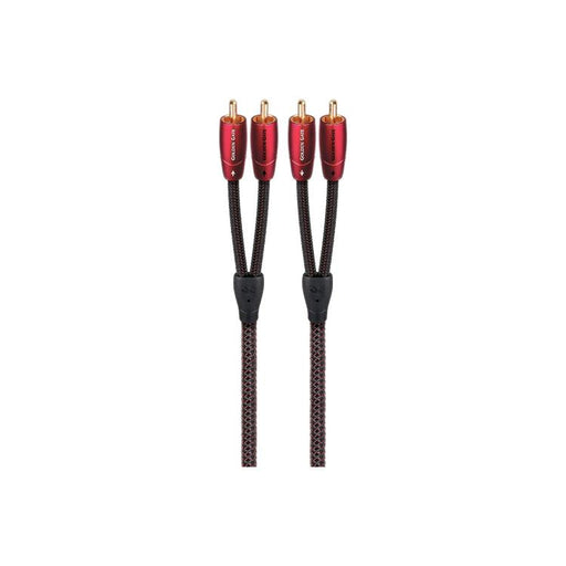 Audioquest Golden Gate | Câble double RCA à RCA - Fiche RCA plaquées Or soudées à froid - 1 Mètre-Sonxplus La Sarre