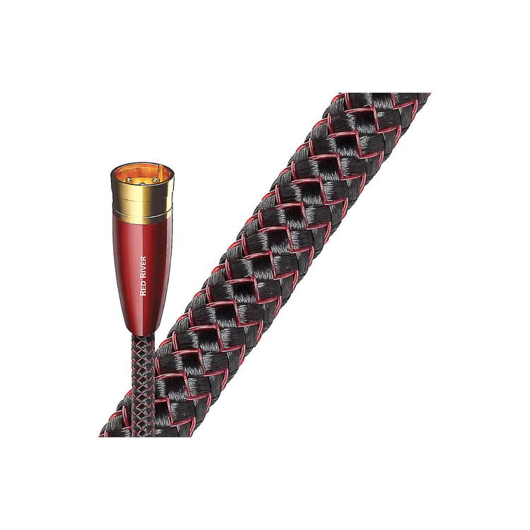 Audioquest Red River | Câble XLR - Magnétique - Cuivre massif à surface parfaite (PSC) - 2 Mètres-Sonxplus La Sarre