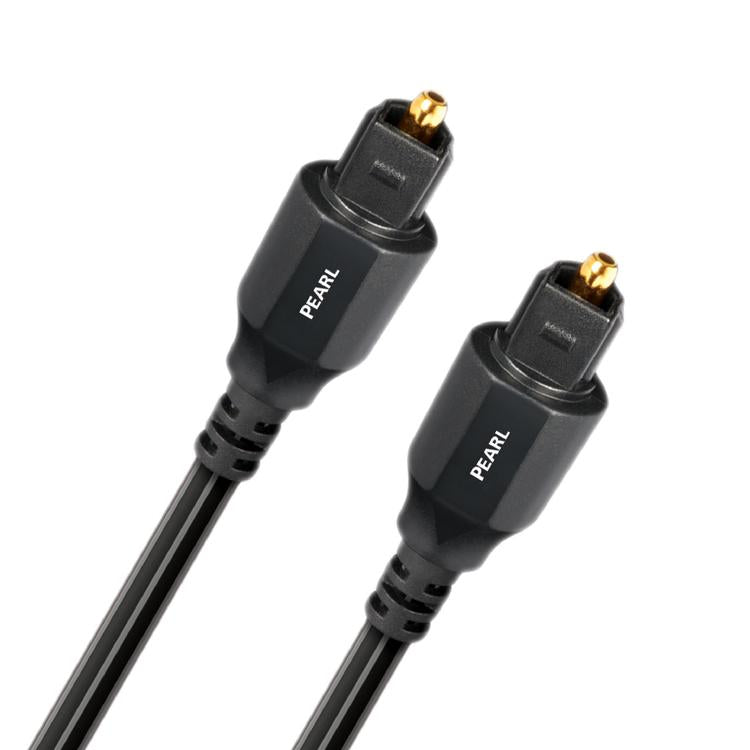 Audioquest Pearl | Câble Optique Toslink - Conducteurs à fibre à faible dispersion - 0.75 Mètres-Sonxplus La Sarre