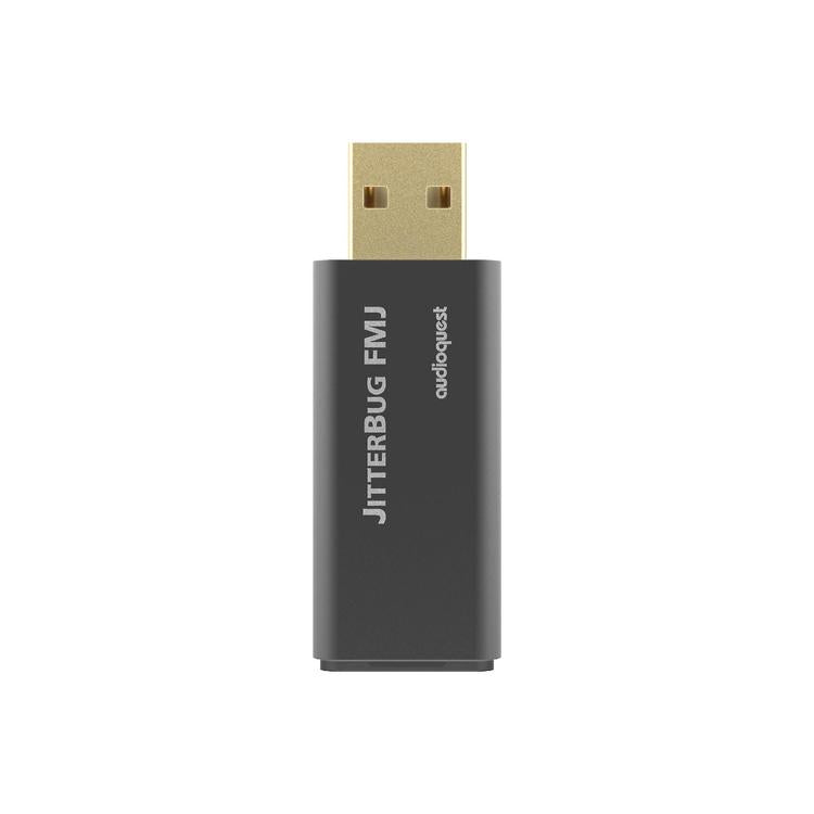 Audioquest JitterBug | Filtre de bruit USB - Full metal jacket - Noir-SONXPLUS La Sarre