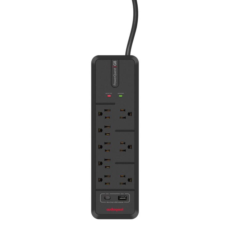 Audioquest PQ G8 | Barre de surtension - 10 Prises - Technologie Micro-Spike-SONXPLUS La Sarre