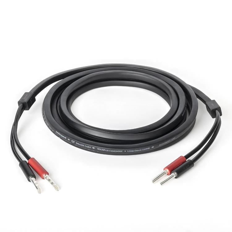 Audioquest Q2 | Câble haut-parleur - Conducteur interne en cuivre à grain long (LGC) - 10 Pieds-Sonxplus La Sarre
