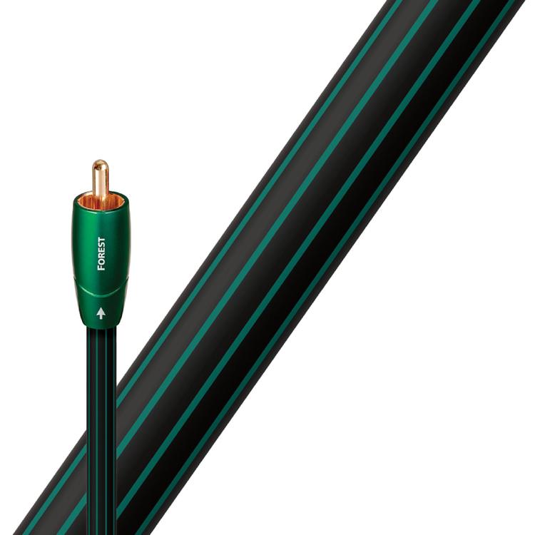 Audioquest Forest | Câble Coaxial Numérique - Terminaisons soudées à froid et plaquées Or - 1,5 Mètres-SONXPLUS La Sarre
