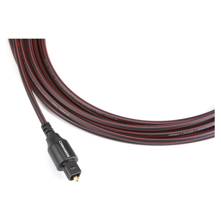 Audioquest Cinnamon | Câble Optique Toslink - Fibre de pureté supérieure à faible dispersion - 0.75 Mètres-SONXPLUS La Sarre