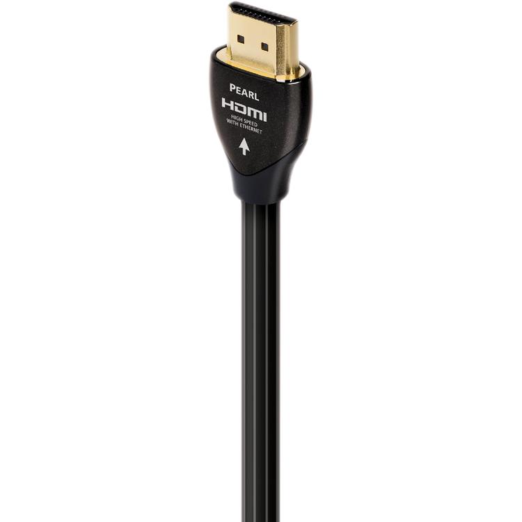 Audioquest Pearl | Câble HDMI actif - Transfert jusqu'à 8K Ultra HD - HDR - eARC - 18 Gbps - 12.5 Mètres-SONXPLUS La Sarre