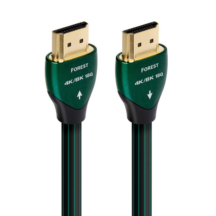Audioquest Forest | Câble HDMI actif - Transfert jusqu'à 8K Ultra HD - HDR - eARC - 18 Gbps - 7.5 Mètres-Sonxplus La Sarre