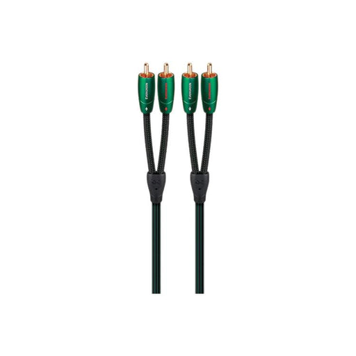 Audioquest Evergreen | Câble RCA à RCA - Fiches RCA plaquées Or - 2 Mètres-SONXPLUS La Sarre