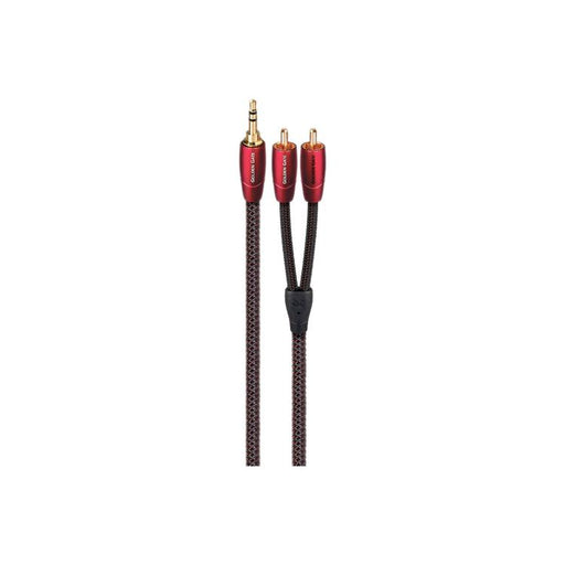 Audioquest Golden Gate | Câble 3,5mm à RCA - Bouchons plaquées Or - 1 Mètre-Sonxplus La Sarre