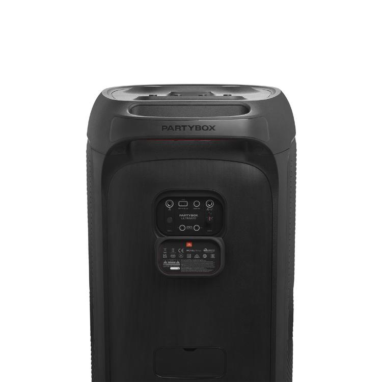 JBL PartyBox Ultimate | Haut-parleur portatif - Jeu de lumière - WiFi 6 - Bluetooth 5.3 - Noir-SONXPLUS La Sarre