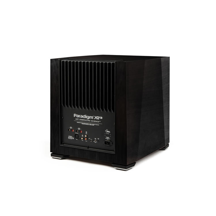 Paradigm XR13 | Caisson de graves 13" - Système de suspension trilinéaire - Active Ridge - 2200 W RMS - Noyer Noir-SONXPLUS La Sarre