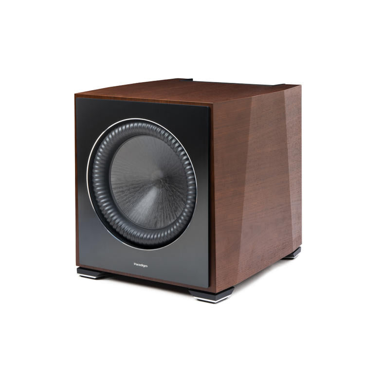 Paradigm XR11 | Caisson de graves 11" - Système de suspension trilinéaire - Active Ridge - 1100 W RMS - Noyer-SONXPLUS La Sarre