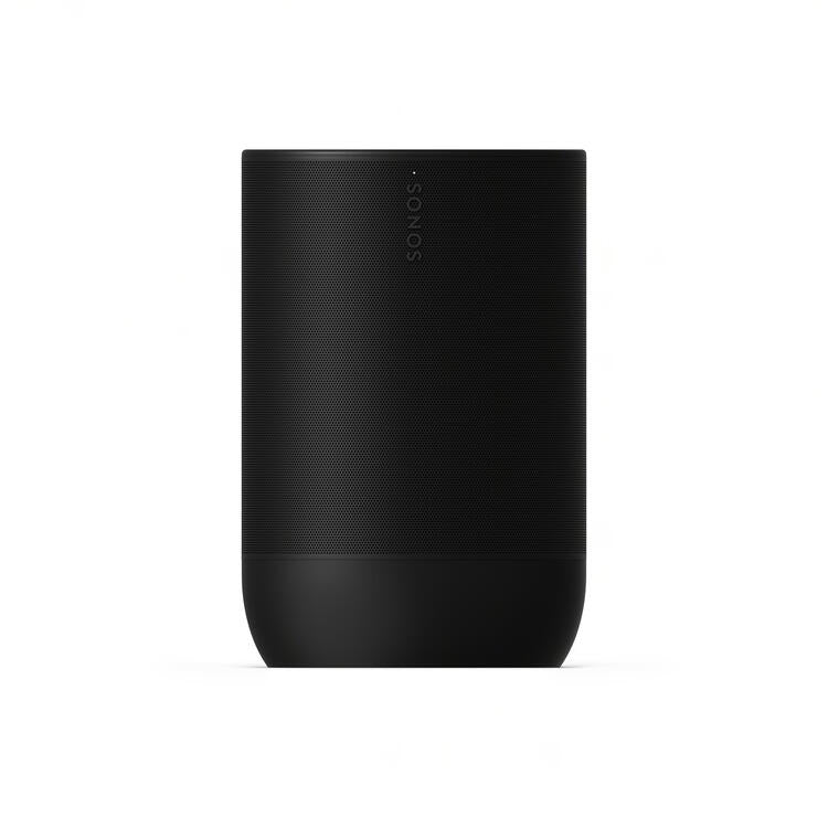 Sonos Move 2 | Haut-parleur sans fil - Stéréo - Commande Vocale - Jusqu'à 24 heures d'autonomies - Noir-SONXPLUS La Sarre
