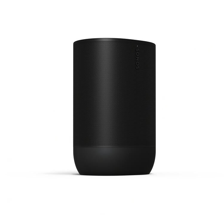 Sonos Move 2 | Haut-parleur sans fil - Stéréo - Commande Vocale - Jusqu'à 24 heures d'autonomies - Noir-SONXPLUS La Sarre