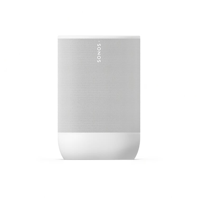 Sonos Move 2 | Haut-parleur sans fil - Stéréo - Commande Vocale - Jusqu'à 24 heures d'autonomies - Blanc-SONXPLUS La Sarre