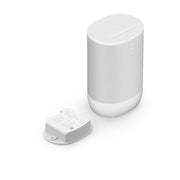 Sonos Move 2 | Haut-parleur sans fil - Stéréo - Commande Vocale - Jusqu'à 24 heures d'autonomies - Blanc-SONXPLUS La Sarre